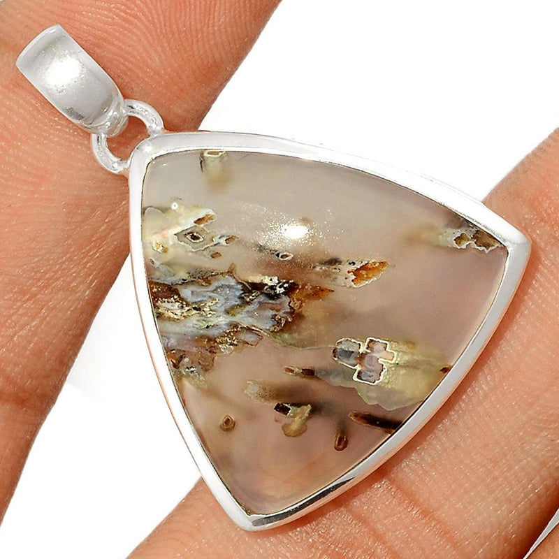 1.5" Tube Agate Pendants - TBAP294