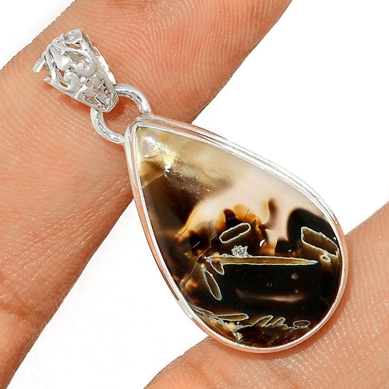 1.3" Tube Agate Pendants - TBAP307