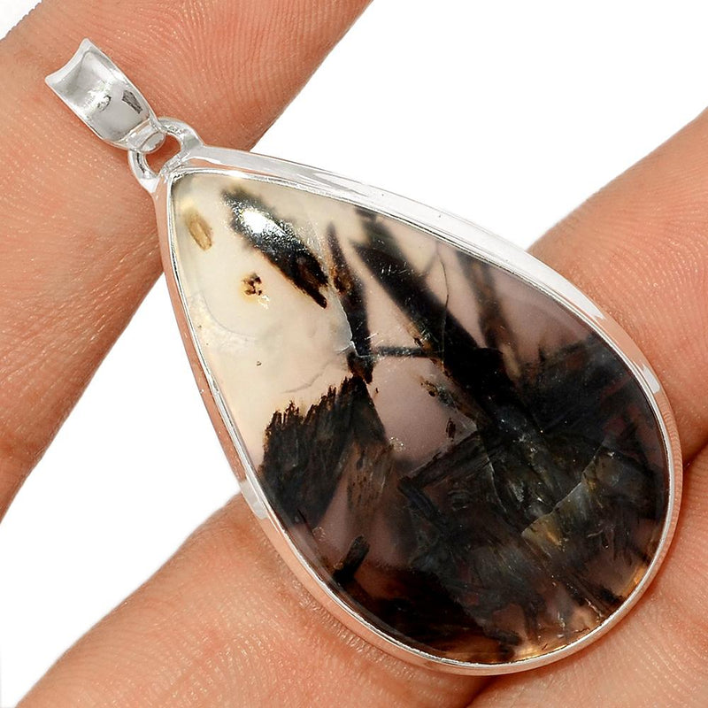 2" Tube Agate Pendants - TBAP329