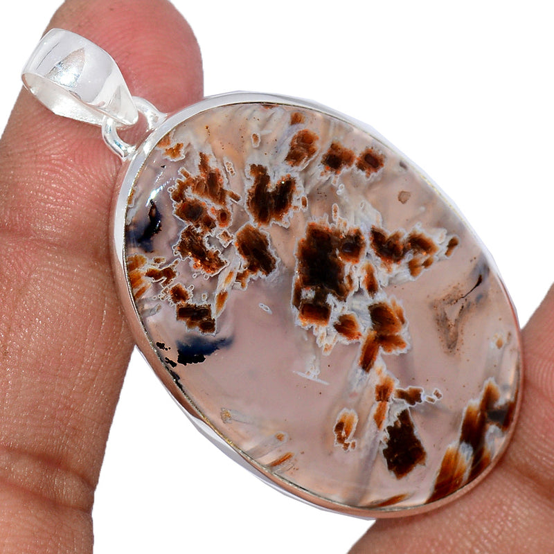 2.1" Tube Agate Pendants - TBAP389