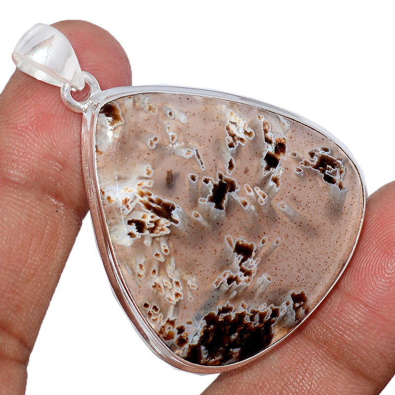 2" Tube Agate Pendants - TBAP419