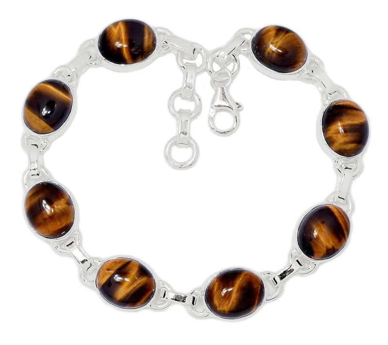 8.5" Tiger Eye Bracelets - TEYB188