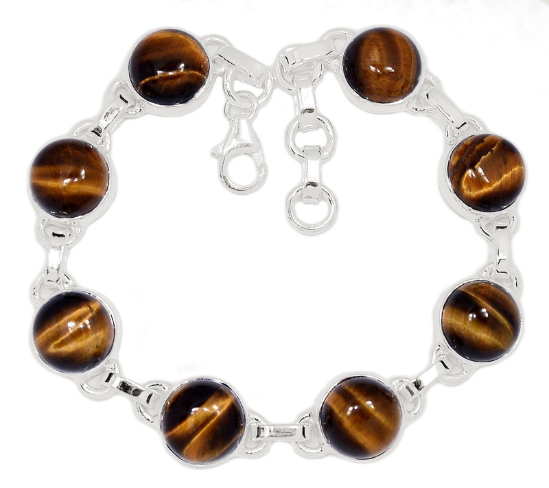 8.1" Tiger Eye Bracelets - TEYB193