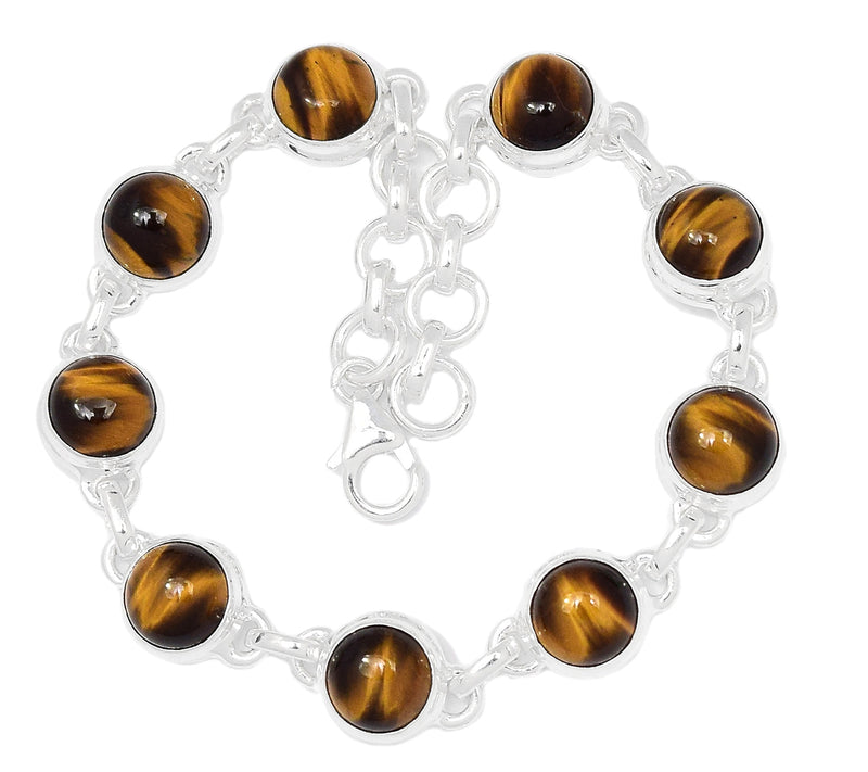 8.5" Tiger Eye Bracelets - TEYB200