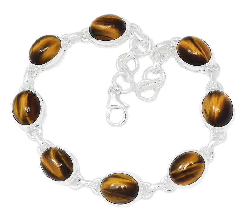 8.5" Tiger Eye Bracelets - TEYB203