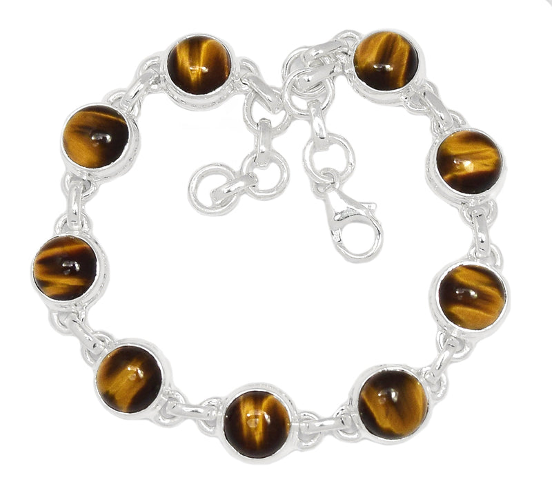 8.5" Tiger Eye Bracelets - TEYB210