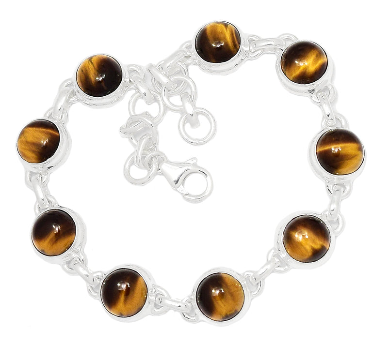 8.3" Tiger Eye Bracelets - TEYB219