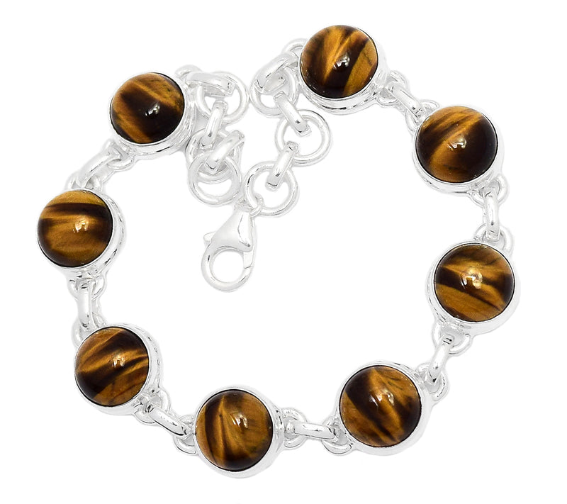 8" Tiger Eye Bracelets - TEYB228
