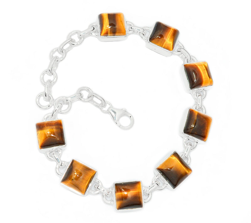 8.6" Tiger Eye Bracelets - TEYB246