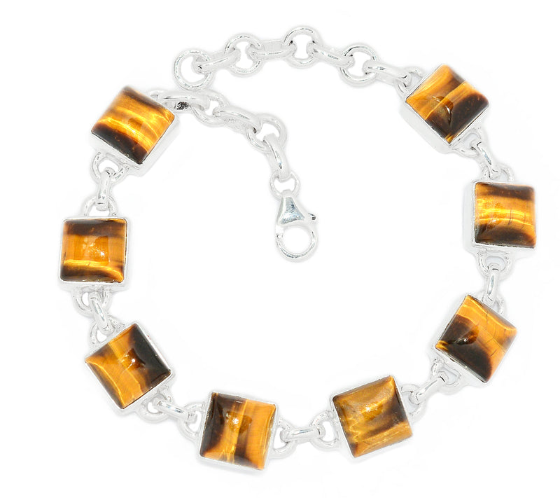 8.6" Tiger Eye Bracelets - TEYB247