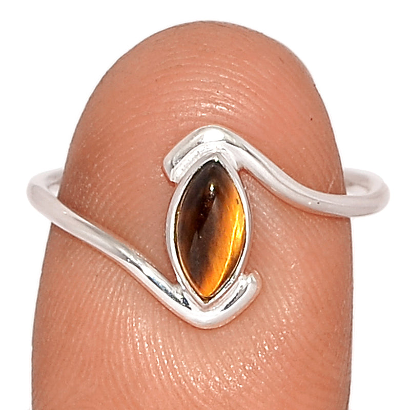 Small Plain - Tiger Eye Ring - TEYR1110