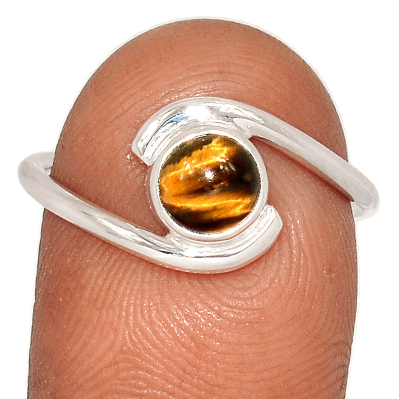 Small Plain - Tiger Eye Ring - TEYR1295