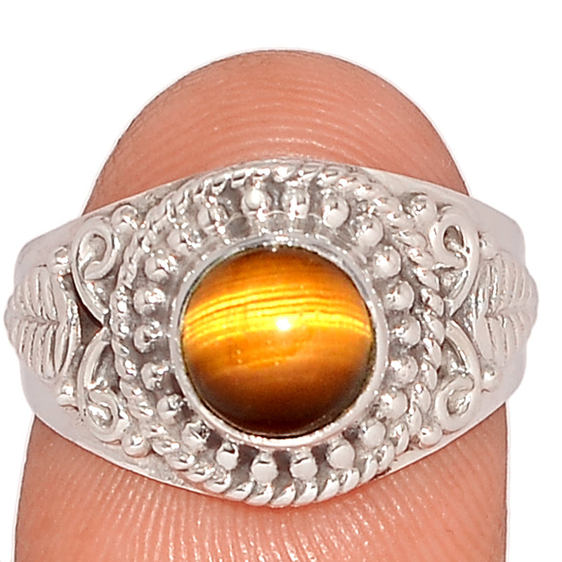 Fine Filigree - Tiger Eye Ring - TEYR919