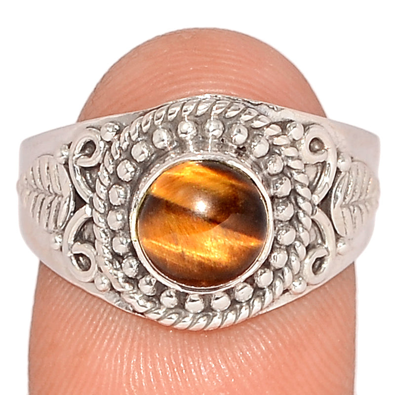 Fine Filigree - Tiger Eye Ring - TEYR925