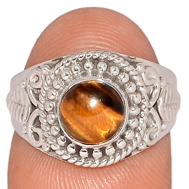 Fine Filigree - Tiger Eye Ring - TEYR926