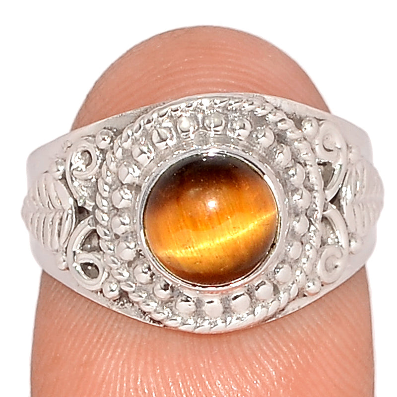 Fine Filigree - Tiger Eye Ring - TEYR929