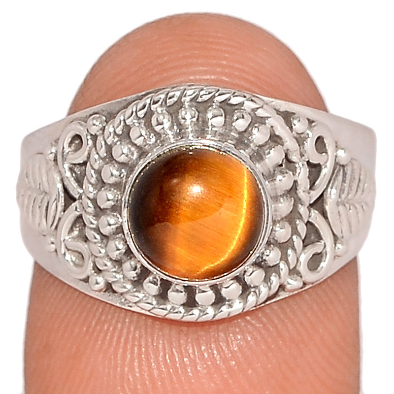 Fine Filigree - Tiger Eye Ring - TEYR930