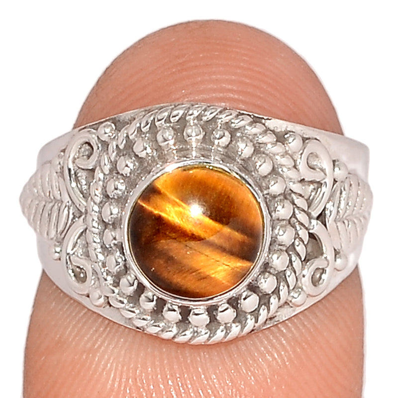 Fine Filigree - Tiger Eye Ring - TEYR935