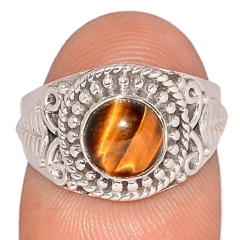 Fine Filigree - Tiger Eye Ring - TEYR938