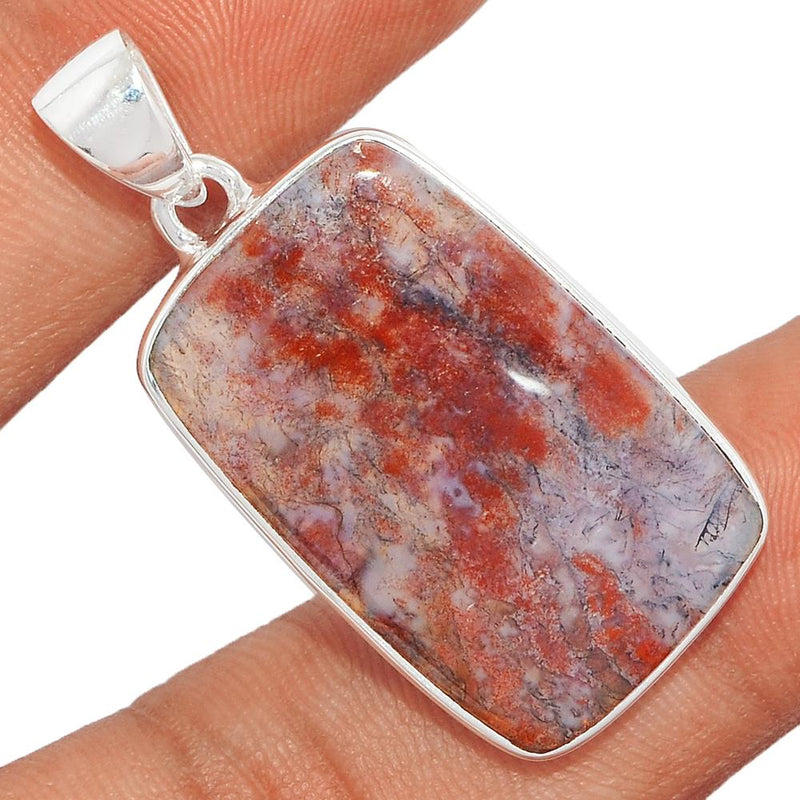 1.6" Texas Moss Agate Pendants - TMAP58