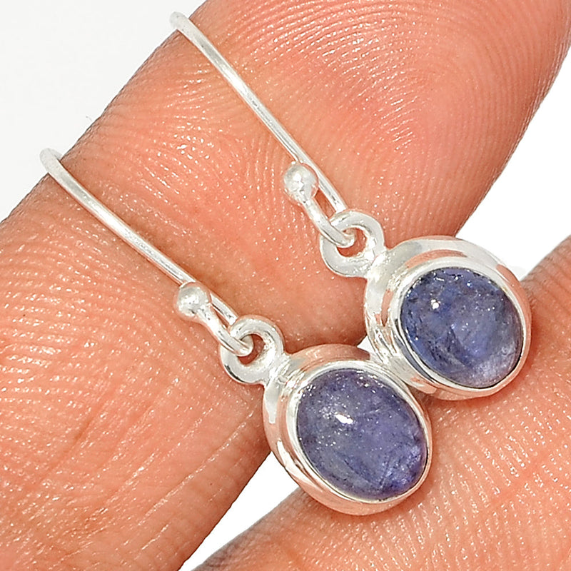 1.1" Tanzanite Earrings - TNZE115