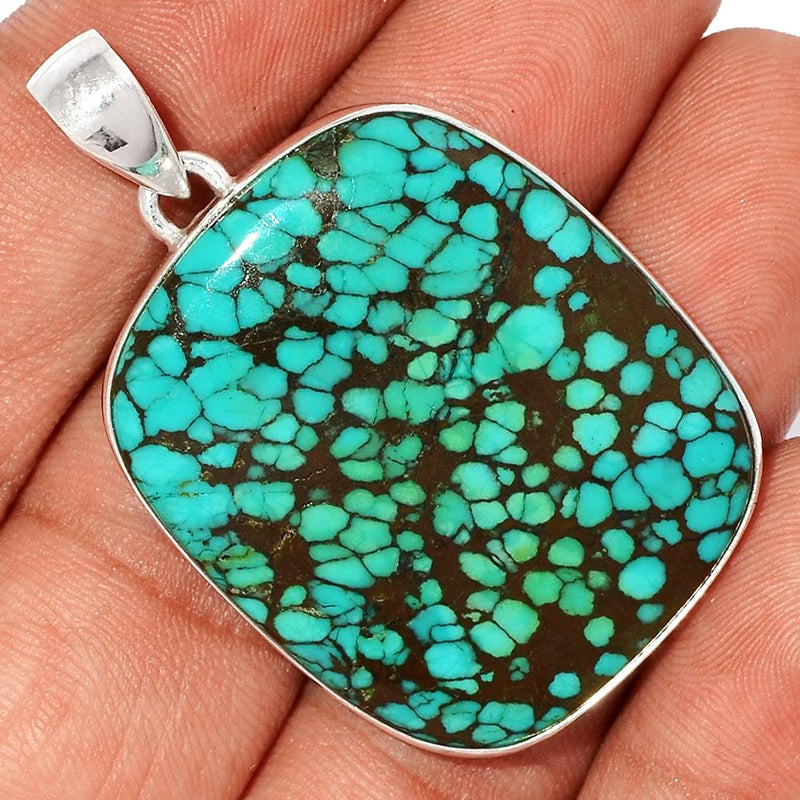 0.8" Tibetan Turquoise Pendants - TQSP2290