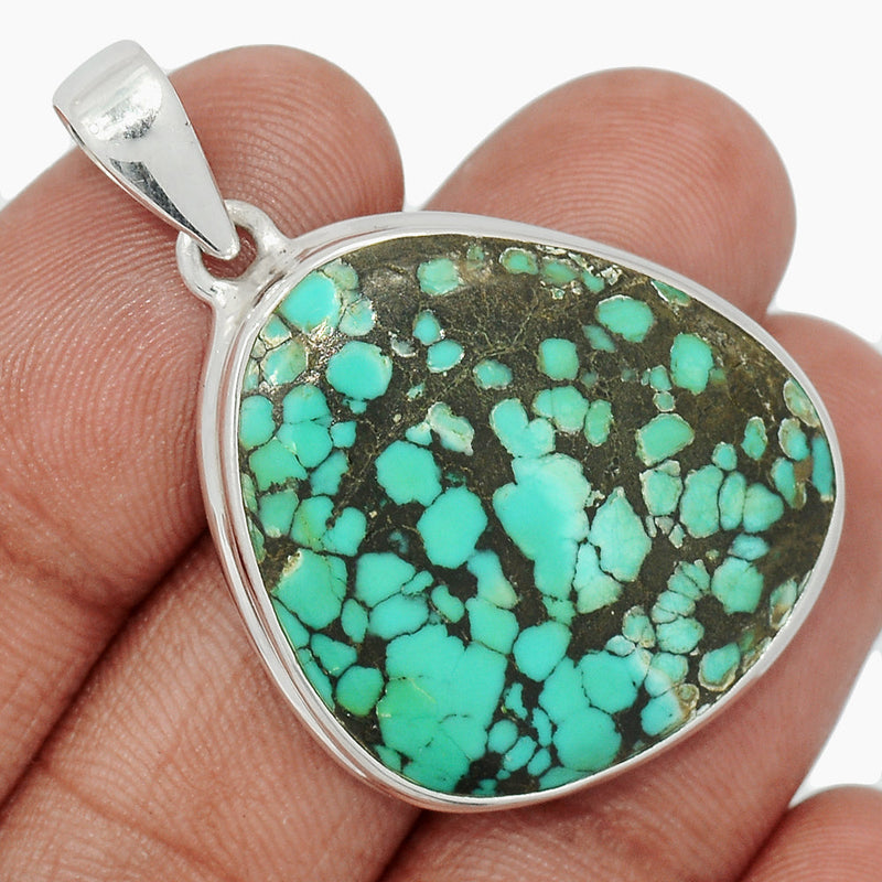 1.7" Tibetan Turquoise Pendants - TQSP2510