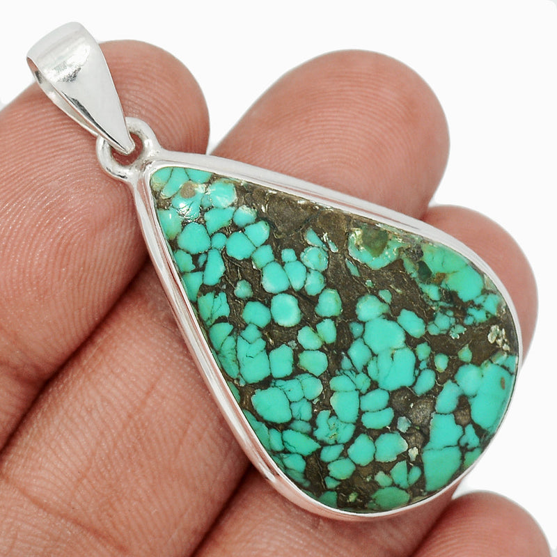 1.8" Tibetan Turquoise Pendants - TQSP2513