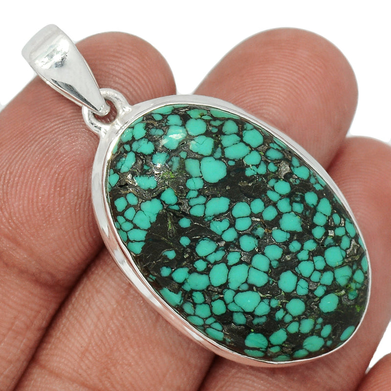 1.7" Tibetan Turquoise Pendants - TQSP2518