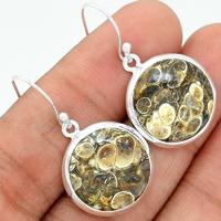 Turtella Jasper Earring-TTJE105