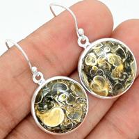 Turtella Jasper Earring-TTJE124