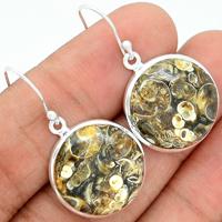 Turtella Jasper Earring-TTJE129