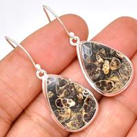 Turtella Jasper Earring-TTJE146