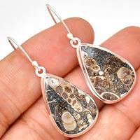 Turtella Jasper Earring-TTJE147