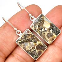 Turtella Jasper Earring-TTJE158