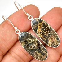 Turtella Jasper Earring-TTJE162