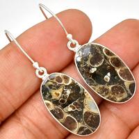 Turtella Jasper Earring-TTJE176