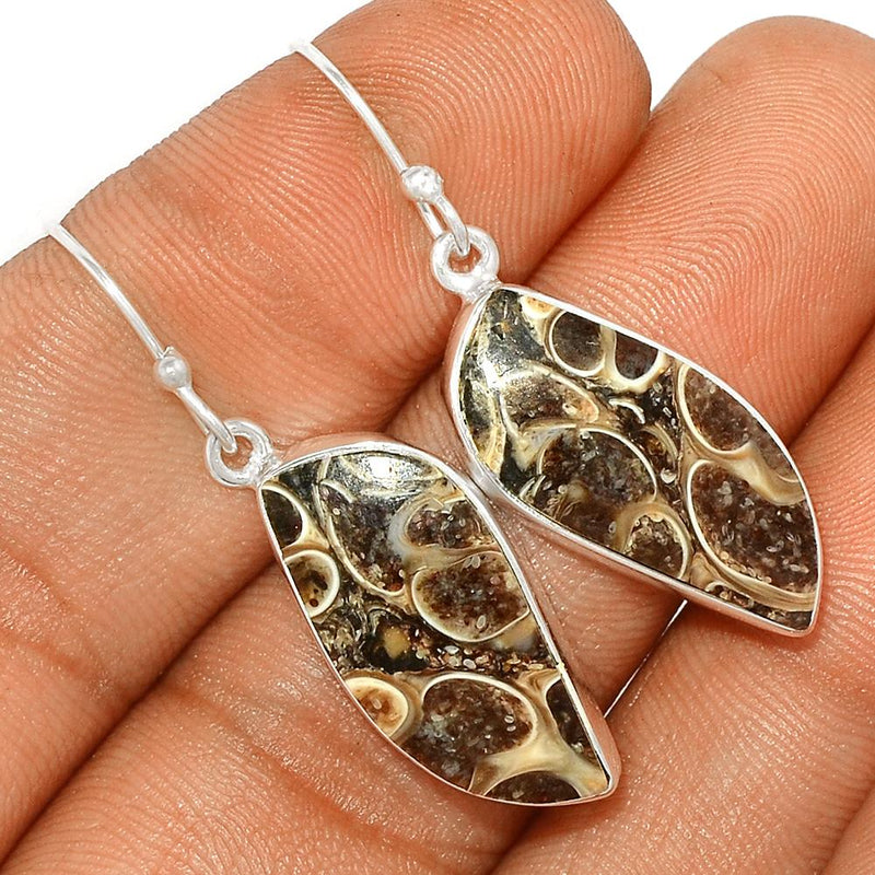 1.6" Turtella Jasper Earrings - TTJE226