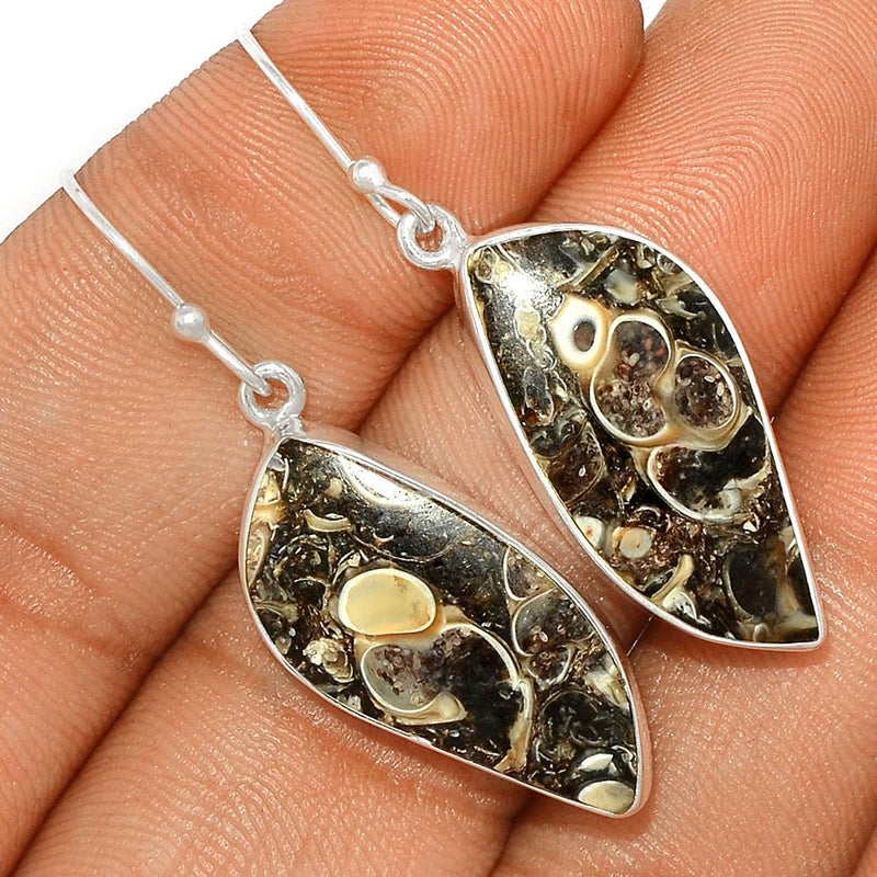 1.7" Turtella Jasper Earrings - TTJE229