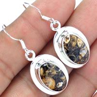 Turtella Jasper Earring-TTJE27