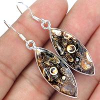 Turtella Jasper Earring-TTJE35