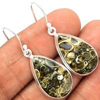 Turtella Jasper Earring-TTJE54