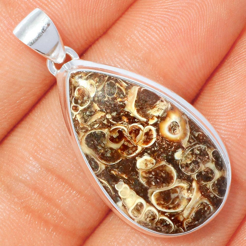 1.5" Turtella Jasper Pendants - TTJP545