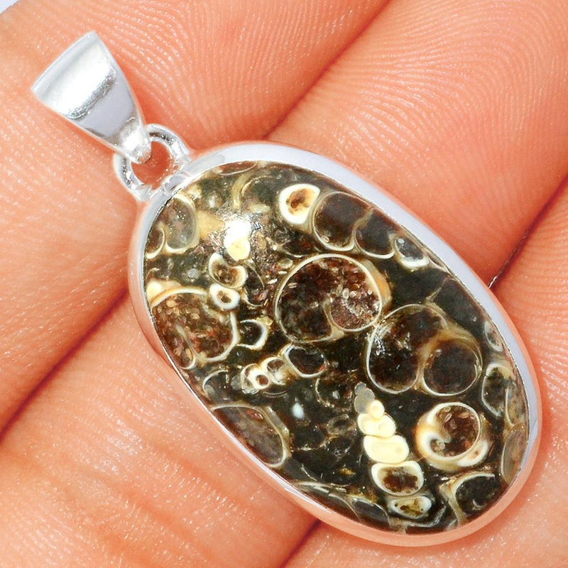 1.5" Turtella Jasper Pendants - TTJP551