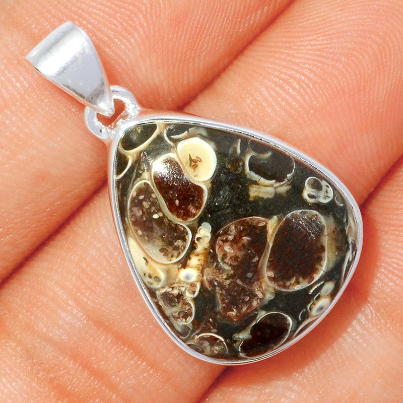 1.2" Turtella Jasper Pendants - TTJP588