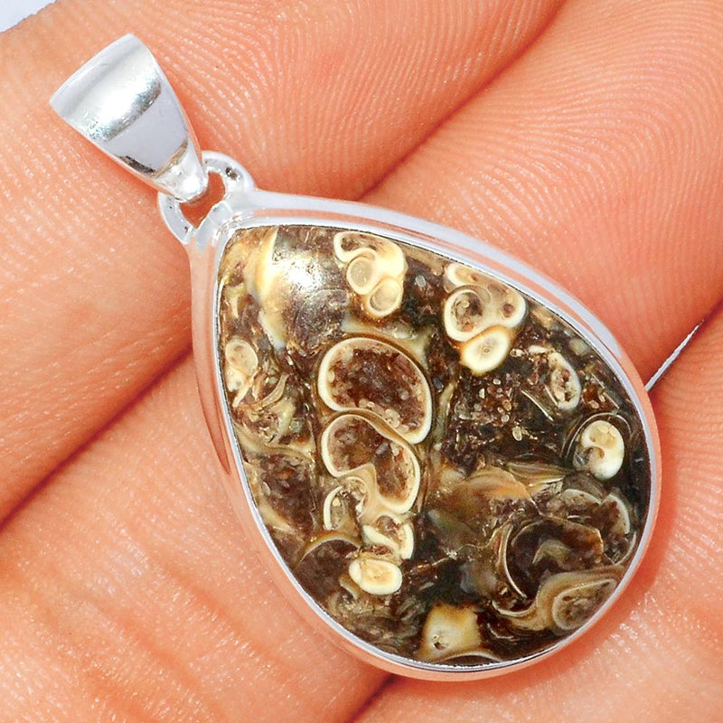 1.3" Turtella Jasper Pendants - TTJP590