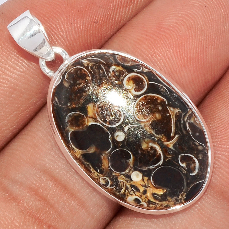 1.5" Turtella Jasper Pendants - TTJP600