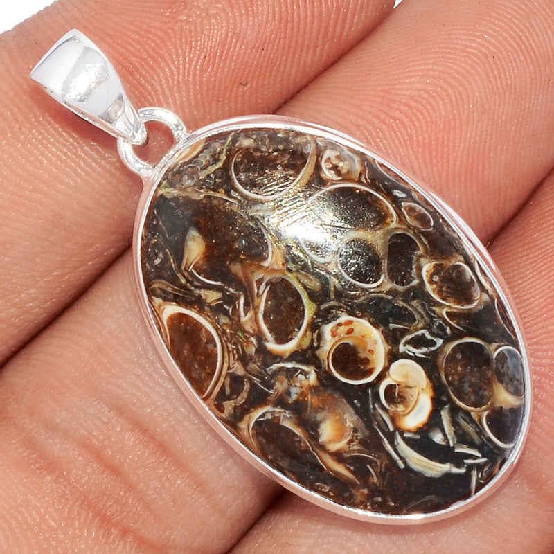 1.7" Turtella Jasper Pendants - TTJP602