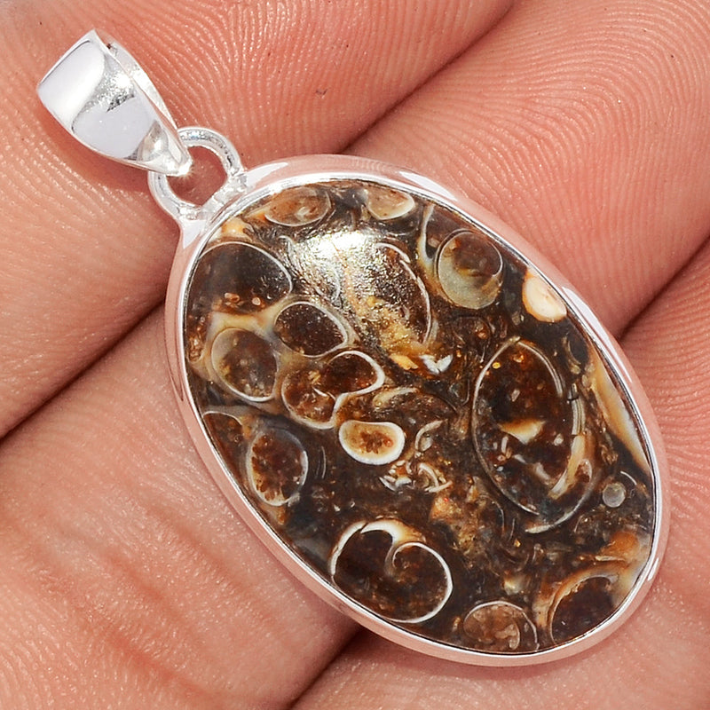 1.6" Turtella Jasper Pendants - TTJP603