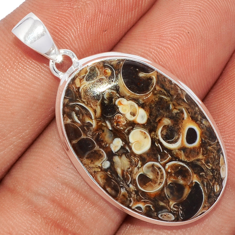 1.7" Turtella Jasper Pendants - TTJP608